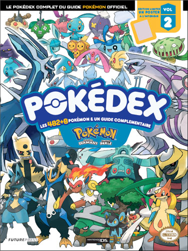 Guide Officiel Pokédex pour Pokemon versions Diamant et Perle État correct -  reconditionné disponible sur Fnac