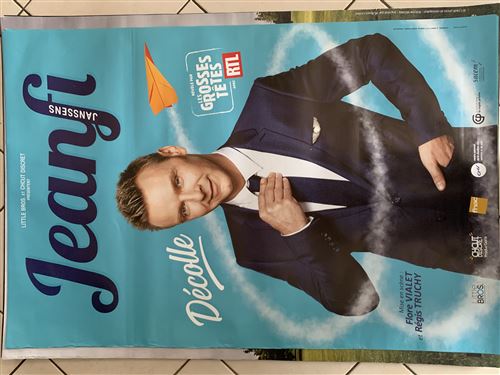 JEANFI JANSSENS - Décolle - 80x120cm - Affiche État correct - N/A reconditionné disponible sur Fnac