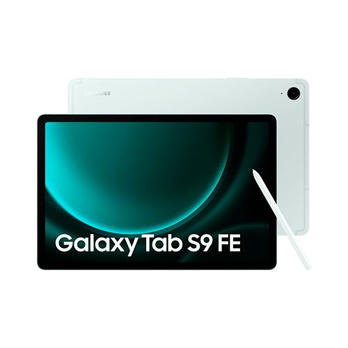Acheter Tablette tactile Samsung Galaxy Tab S9 FE 10.9"" Wifi 128 Go Vert d'eau État correct - 436,16 € Tablette tactile Samsung Galaxy Tab S9 FE 10.9"" Wifi 128 Go Vert d'eau État correct - Samsung reconditionné disponible sur Fnac