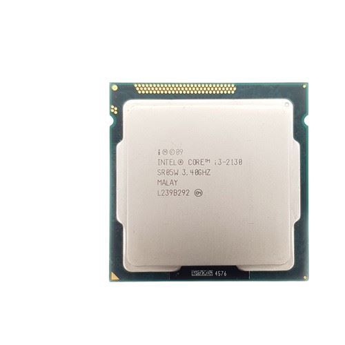 Processeur Intel Core I3-2130 3.40GHz SR05W FCLGA1155 3Mo État correct - N/A reconditionné disponible sur Fnac