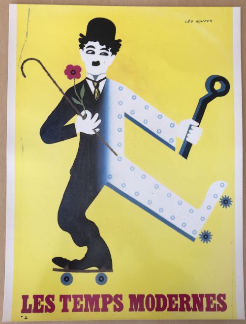 Acheter Charlie CHAPLIN / Léo KOUPER - Les Temps Modernes - AFFICHE État correct - 13,99 € Charlie CHAPLIN / Léo KOUPER - Les Temps Modernes - AFFICHE État correct - N/A reconditionné disponible sur Fnac