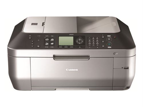 Canon PIXMA MX870 - Imprimante multifonctions - couleur - jet d'encre - A4 (210 x 297 mm), Legal (216 x 356 mm) (original) - A4/Legal (support) - jusqu'à 9.4 ppm (impression) - 300 feuilles - 33.6 Kbits/s - USB 2.0, LAN, hôte USB, Wi-Fi État correct - Canon reconditionné disponible sur Fnac