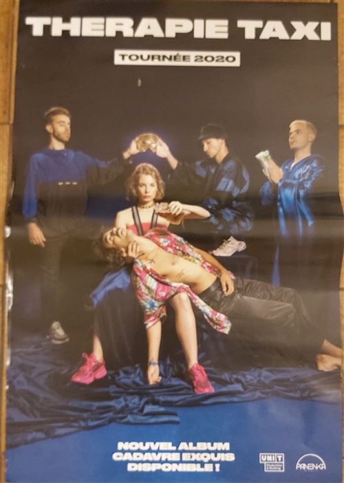 Therapie Taxi - Tournée 2020 - 40x60cm - Affiche État correct - N/A reconditionné disponible sur Fnac