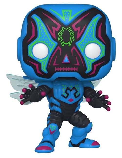 Figurine Funko Pop! N°410 - Dia De Los Dc - Blue Beetle(gw) État correct - N/A reconditionné disponible sur Fnac