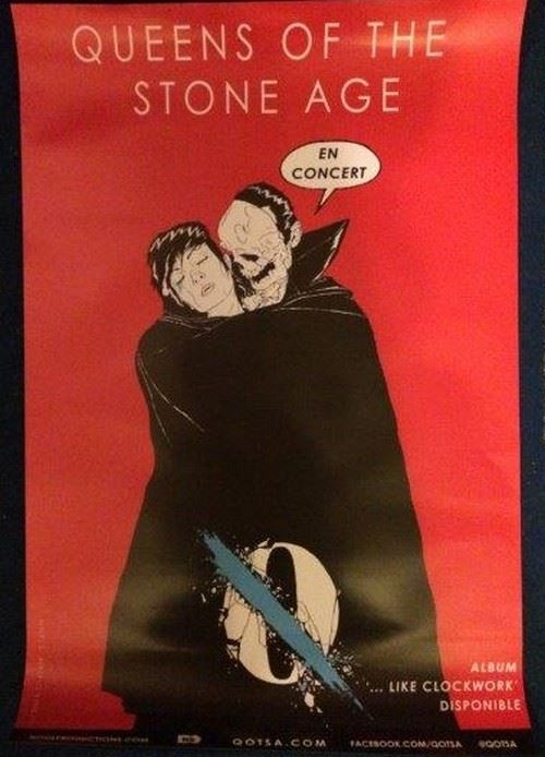 Queens Of The Stone Age - 70x100 cm - AFFICHE / POSTER État correct - N/A reconditionné disponible sur Fnac