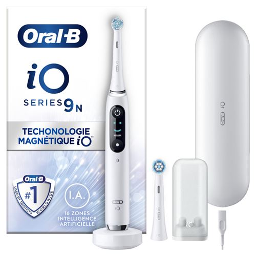 Acheter Oral-b io 9n - avec etui de voyage et porte brossette - blanche - brosse à dents électrique État correct - 169,95 € Oral-b io 9n - avec etui de voyage et porte brossette - blanche - brosse à dents électrique État correct - N/A reconditionné disponible sur Fnac