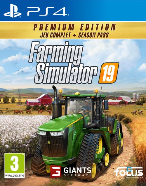 Acheter Farming Simulator 19 Edition Premium PS4 État correct - 29,99 € Farming Simulator 19 Edition Premium PS4 État correct - Focus Home Interactive reconditionné disponible sur Fnac