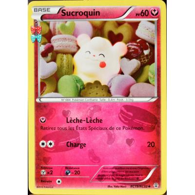carte Pokémon RC19 Sucroquin 60 PV État correct - Pokémon reconditionné disponible sur Fnac