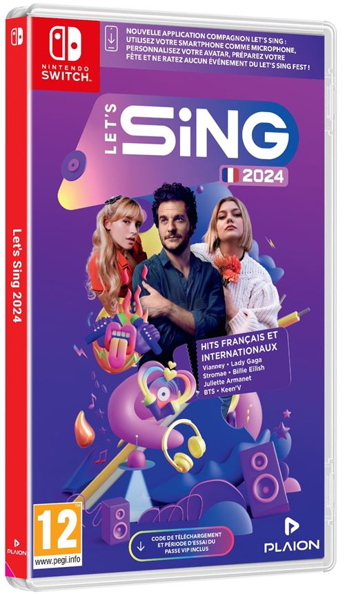 Acheter Let's Sing 2024 Nintendo Switch État correct - 31,80 € Let's Sing 2024 Nintendo Switch État correct - Koch Media reconditionné disponible sur Fnac