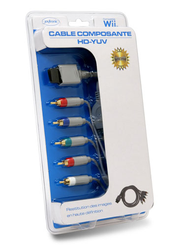 Acheter Joytronic Câble composante YUV pour Wii État correct - 13,99 € Joytronic Câble composante YUV pour Wii État correct - N/A reconditionné disponible sur Fnac