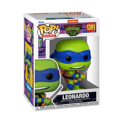 Figurine Funko Pop Movies Teenage Mutant Ninja Turtles Leonardo État correct - Funko reconditionné disponible sur Fnac
