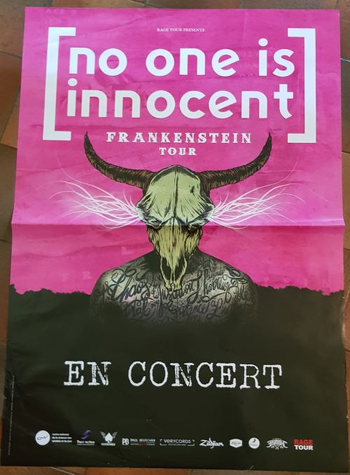 No One Is Innocent - Frankenstein Tour - AFFICHE État correct - N/A reconditionné disponible sur Fnac