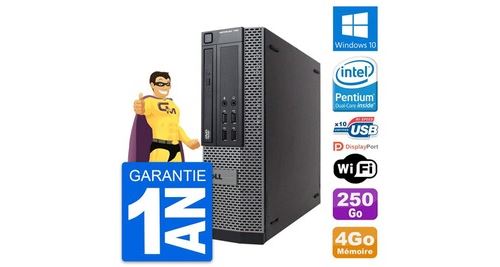 Acheter Pc dell optiplex 790 sff intel g630 ram 4go disque dur 250go windows 10 wifi État correct - 159,00 € Pc dell optiplex 790 sff intel g630 ram 4go disque dur 250go windows 10 wifi État correct - N/A reconditionné disponible sur Fnac