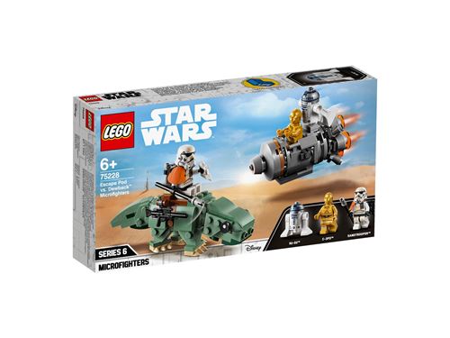 LEGO® Star Wars™ 75228 Capsule de sauvetage contre Microfighter Dewback™ État correct - LEGO Star Wars reconditionné disponible sur Fnac