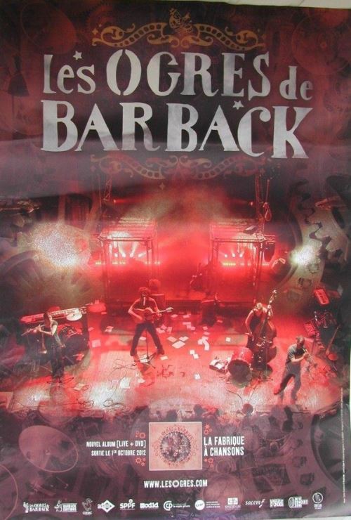 Les Ogres De Barback - 70x100 cm - AFFICHE / POSTER - État correct N/A sur Fnac