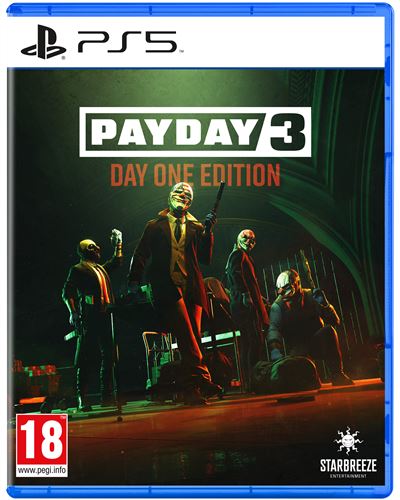 PayDay 3 Day One Edition PS5 État correct - Koch Media reconditionné disponible sur Fnac