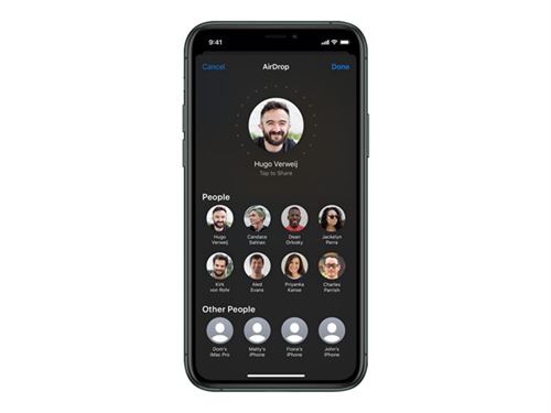 Apple iPhone 11 Pro Max - 4G smartphone - double SIM / Mémoire interne 64 Go - écran OEL - 6.5"" - 2688 x 1242 pixels - 3 x caméras arrière 12 MP, 12 MP, 12 MP - front camera 12 MP - vert de minuit État correct - N/A reconditionné disponible sur Fnac