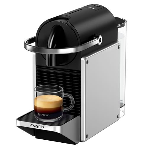 Machine à café Nespresso Magimix Pixie 1260 W Gris métal - État correct Nespresso sur Fnac