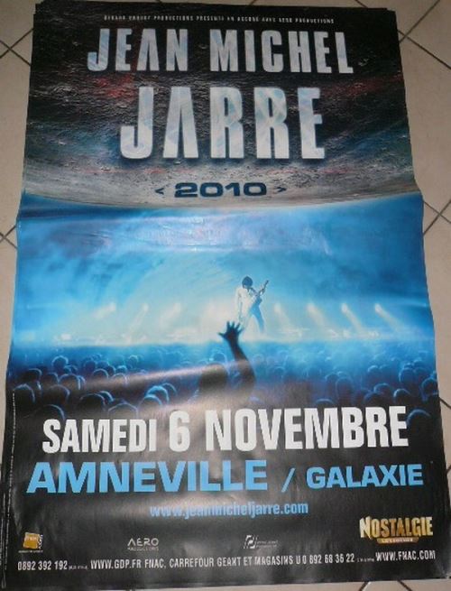 Jean-Michel JARRE - 80x120 cm - AFFICHE / POSTER État correct - N/A reconditionné disponible sur Fnac