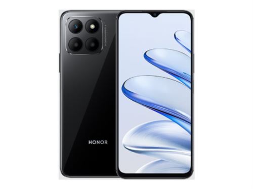 Honor 70 Lite - 5G smartphone - double SIM - RAM 4 Go / Mémoire interne 128 Go - Écran LCD - 6.5"" - 1600 x 720 pixels (90 Hz) - 3 x caméras arrière 50 MP, 2 MP, 2 MP - front camera 8 MP - noir minuit État correct - N/A reconditionné disponible sur Fnac