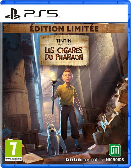Acheter Tintin Reporter Les Cigares du Pharaon Edition Limitée PS5 État correct - 27,74 € Tintin Reporter Les Cigares du Pharaon Edition Limitée PS5 État correct - Microids Distribution reconditionné disponible sur Fnac