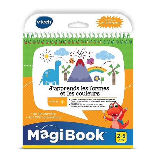 Livre éducatif VTech Magi Book J'apprends les formes et les couleurs État correct - VTech reconditionné disponible sur Fnac