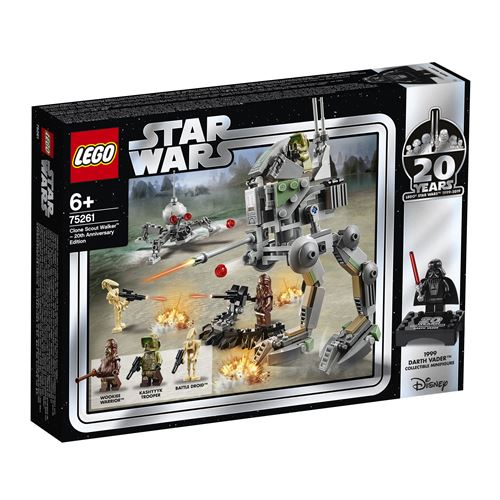 Acheter LEGO® Star Wars™ 75261 Clone Scout Walker™ Édition 20ème anniversaire État correct - 129,99 € LEGO® Star Wars™ 75261 Clone Scout Walker™ Édition 20ème anniversaire État correct - Lego reconditionné disponible sur Fnac