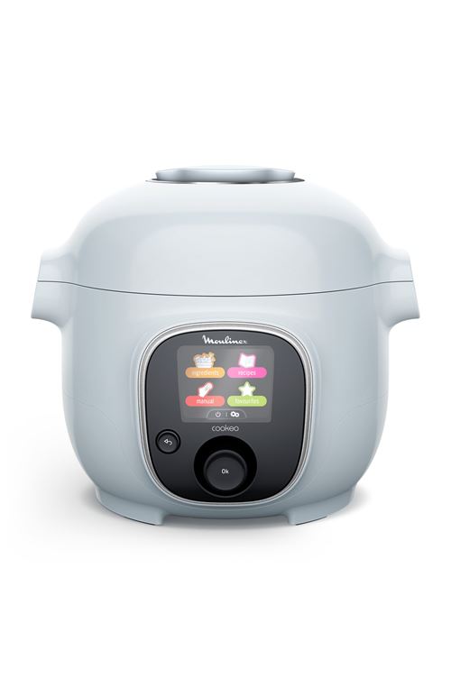 Multicuiseur Moulinex Cookeo Mini CE880410 150 recettes Light Blue État correct - Moulinex reconditionné disponible sur Fnac