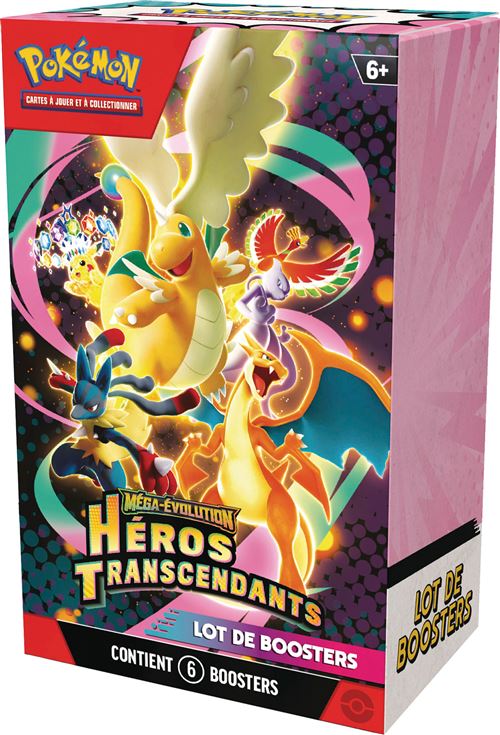 Cartes à collectionner Pokémon Q126 Bundle 6 boosters État correct - Pokémon reconditionné disponible sur Fnac