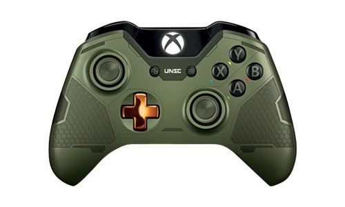 Manette Sans Fil Microsoft Halo 5 The Master Chief État correct - Microsoft reconditionné disponible sur Fnac