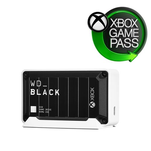 Disque SSD Externe WD_BLACK D30 pour Xbox 500 Go Noir État correct - WD Black reconditionné disponible sur Fnac