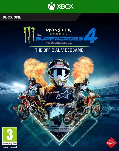 Monster Energy Supercross 4 - The official videogame Xbox One État correct - Koch Media reconditionné disponible sur Fnac
