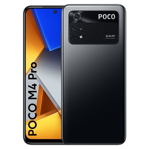 Acheter Smartphone Xiaomi Poco M4 Pro 6.43"" Double SIM 128 Go Noir Vif État correct - 146,66 € Smartphone Xiaomi Poco M4 Pro 6.43"" Double SIM 128 Go Noir Vif État correct - Xiaomi reconditionné disponible sur Fnac