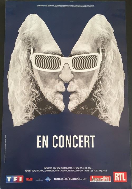 Michel POLNAREFF - 80x120 cm - AFFICHE / POSTER État correct - N/A reconditionné disponible sur Fnac