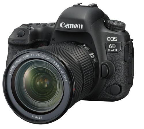Appareil photo reflex Canon EOS 6D Mark II noir + EF 24-105mm f/3.5-5.6 IS STM État correct - Canon reconditionné disponible sur Fnac