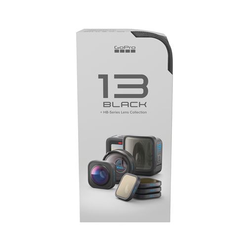 Pack Caméra sport GoPro HERO13 Black + Gamme d’objectifs HB-Series - État correct GoPro sur Fnac