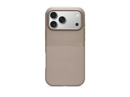 Beats - Coque de protection pour téléphone portable - robuste - contrôle de la caméra - compatibilité avec MagSafe - polyuréthane thermoplastique souple (TPU) - gris alpin - pour iPhone 17 Pro Max État correct -  reconditionné disponible sur Fnac