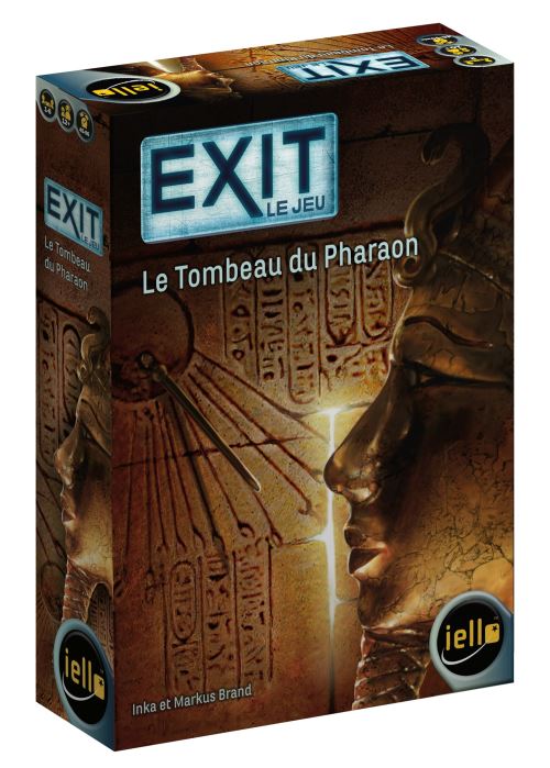 Jeu d'escape game Iello Exit Le tombeau du pharaon État correct - Iello reconditionné disponible sur Fnac