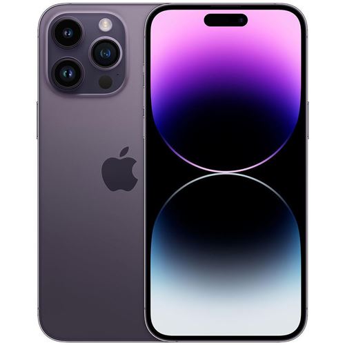 iPhone 14 Pro Max Double SIM 6,7 128 Go violet Reconditionné avec Batterie neuve État correct - N/A reconditionné disponible sur Fnac