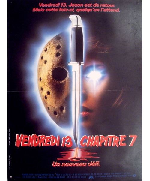 Vendredi 13 Chapitre 7 AFFICHE CINEMA ORIGINALE État correct - N/A reconditionné disponible sur Fnac