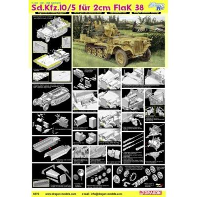 Acheter DRAGON - D6676 - MAQUETTE - FLAK 38 SDKFZ 10/5 - ECHELLE 1:35 État correct - 100,99 € DRAGON - D6676 - MAQUETTE - FLAK 38 SDKFZ 10/5 - ECHELLE 1:35 État correct - N/A reconditionné disponible sur Fnac
