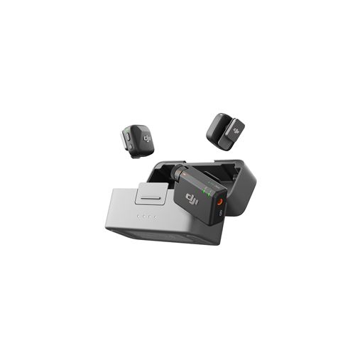 Mini microphone sans fil Dji Mic Mini Bluetooth 2 TX + 1 RX + étui de chargement Noir État correct - DJI reconditionné disponible sur Fnac