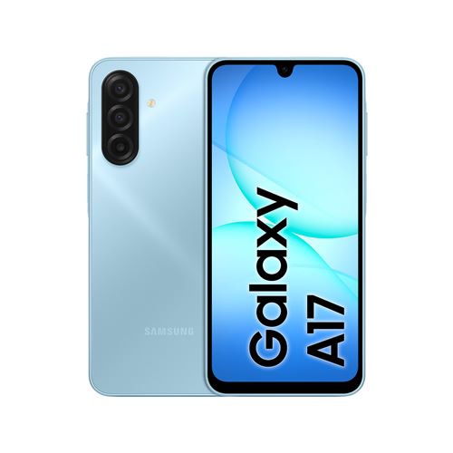 Smartphone Samsung Galaxy A17 6,7"" Nano SIM 128 Go Bleu clair État correct - Samsung reconditionné disponible sur Fnac