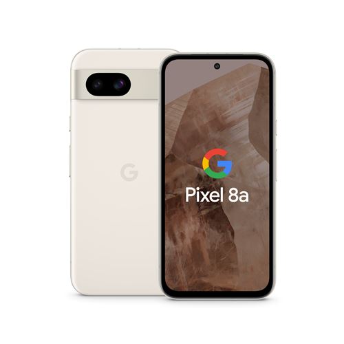 Smartphone Google Pixel 8a 5G Double Sim 128Go Porcelaine Blanc État correct - Google reconditionné disponible sur Fnac
