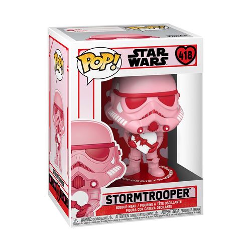 Figurine Funko Pop Star Wars Valentines Stormtrooper État correct - Funko reconditionné disponible sur Fnac
