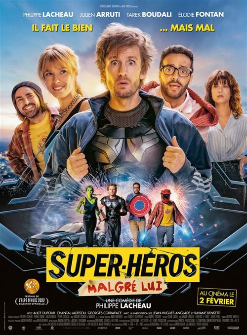 Acheter Affiche de Cinéma Originale - Super-Héros Malgré Lui - 2022 - Tarek Boudai - 120x160cm État correct - 19,99 € Affiche de Cinéma Originale - Super-Héros Malgré Lui - 2022 - Tarek Boudai - 120x160cm État correct - N/A reconditionné disponible sur Fnac