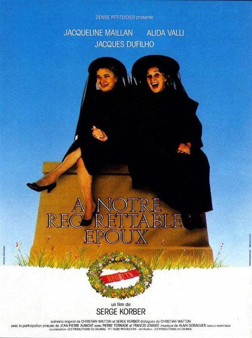 A notre regrettable époux - 1987 - Jacqueline Maillan - 116x158cm - Affiche de cinéma originale pliée État correct - N/A reconditionné disponible sur Fnac