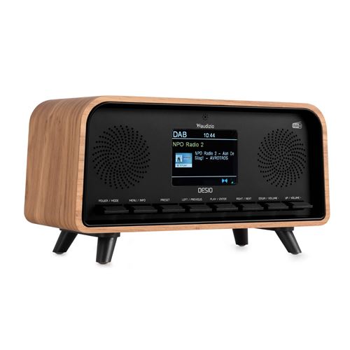 Audizio Desio - Radio Rétro avec DAB/DAB+, FM et BT - Couleur Chêne État correct - N/A reconditionné disponible sur Fnac
