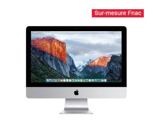 Apple iMac 21.5"" LED 1 To 16 Go RAM Intel Core i5 quadricœur à 2.8 GHz Sur-mesure Fin 2015 État correct - Apple reconditionné disponible sur Fnac