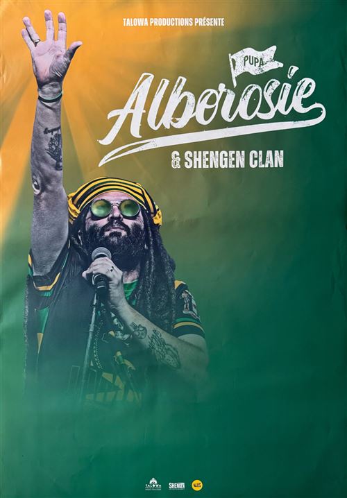 Affiche - Alborosie & Shengen Clan - En Concert - 68x98cm État correct - N/A reconditionné disponible sur Fnac